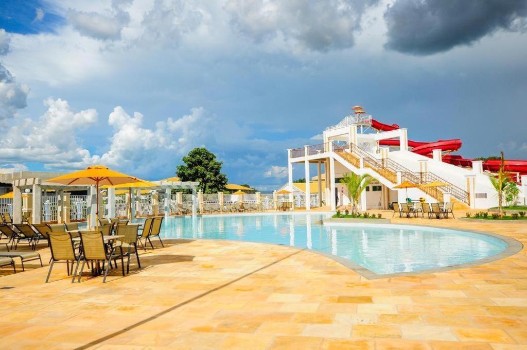 Lacqua diroma Caldas Novas - Piscinas 24 horas - Apartamentos com Roupa de Cama e banho - Caldas Tur Exterior foto