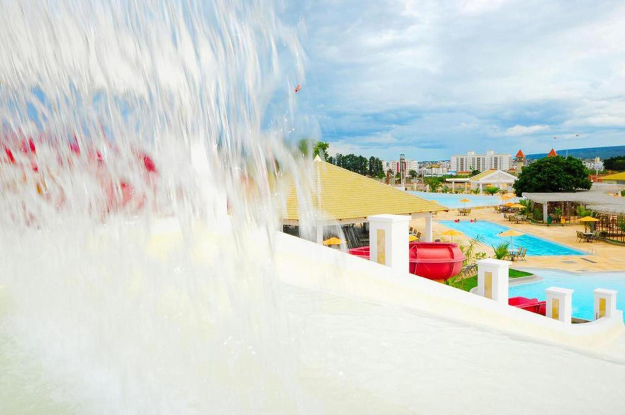 Lacqua diroma Caldas Novas - Piscinas 24 horas - Apartamentos com Roupa de Cama e banho - Caldas Tur Exterior foto