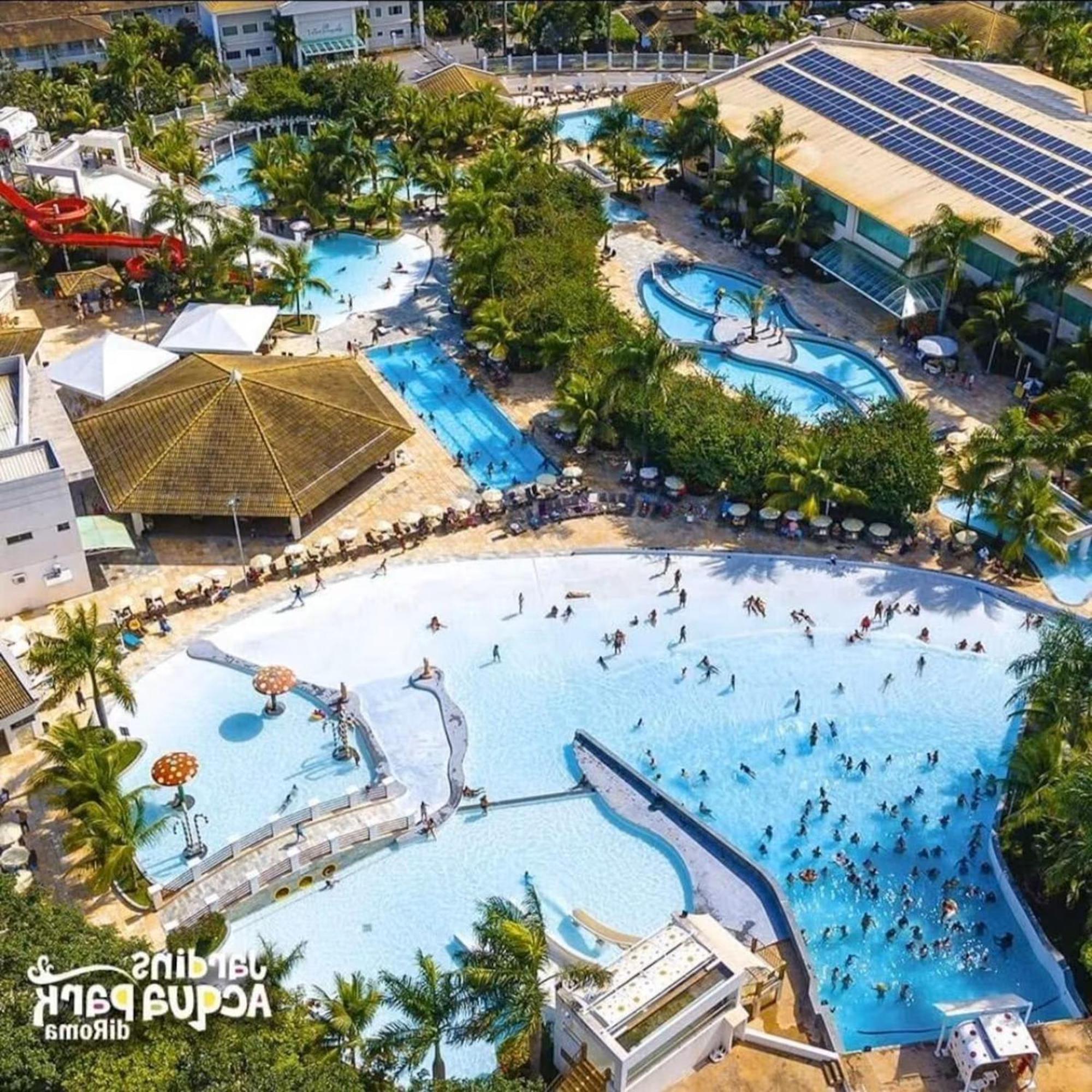 Lacqua diroma Caldas Novas - Piscinas 24 horas - Apartamentos com Roupa de Cama e banho - Caldas Tur Exterior foto