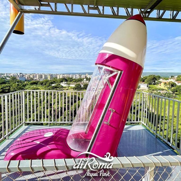 Lacqua diroma Caldas Novas - Piscinas 24 horas - Apartamentos com Roupa de Cama e banho - Caldas Tur Exterior foto